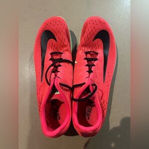 Nike Mens Air Zoom Streak LT 4 Red Running Shoes Sneakers Size 9.5